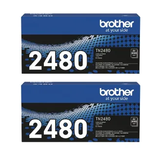 【brother】2入組★TN-2480原廠黑色碳粉匣(適用：L2715/2750/2770/2375DW)