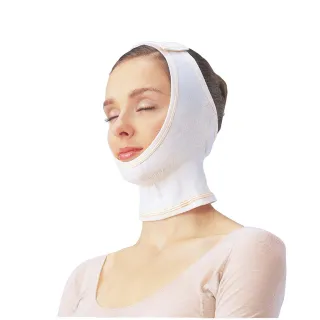 【ADVANCING】日本原裝進口 舒壓拉提小臉彈力帶(絲蛋白 臉部 線條 舒壓 提拉 緊緻 彈力提升 小臉 按摩)