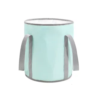 【ROYAL LIFE】折疊便攜式加高款泡腳袋(泡腳桶/置物桶/保冷袋)