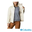 【Columbia 哥倫比亞 官方旗艦】女款-Omni-Heat Infinity 金鋁點極暖連帽外套-米白(UWR42280BG / 2022年秋