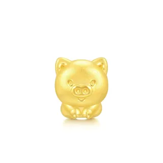 【點睛品】Charme Mini 十二生肖-豬 黃金串珠