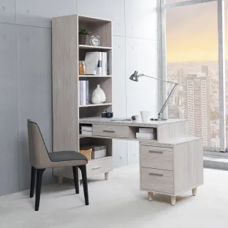 【時尚屋】[MX20]布萊迪2尺L型書桌櫃組MX20-B21-19+22+23(免運費 免組裝 書桌櫃組)