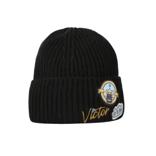 【VICTOR 勝利體育】森系列 IN THE WOODS 毛帽 毛線帽(VC-WDS  C 黑)