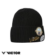 【VICTOR 勝利體育】森系列 IN THE WOODS 毛帽 毛線帽(VC-WDS  C 黑)