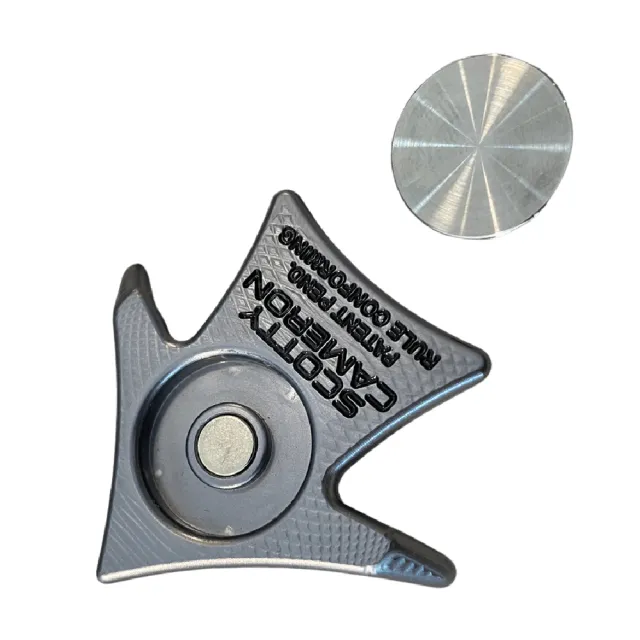 【Scotty Cameron 卡麥隆】卡麥隆限量版高爾夫球球標瞄準器(Aero Alignment Ball Marker Tool)