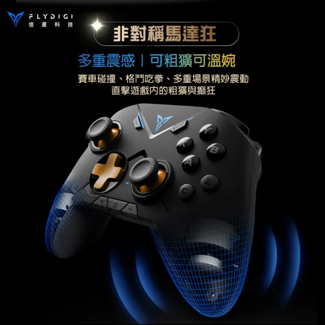 Flydigi 飛智】黑武士2 VADER2 PRO 遊戲手把(支援Switch副廠電競手把搖