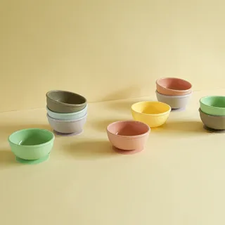 【Dailylike】BONBON 矽膠吸盤碗(6色任選)