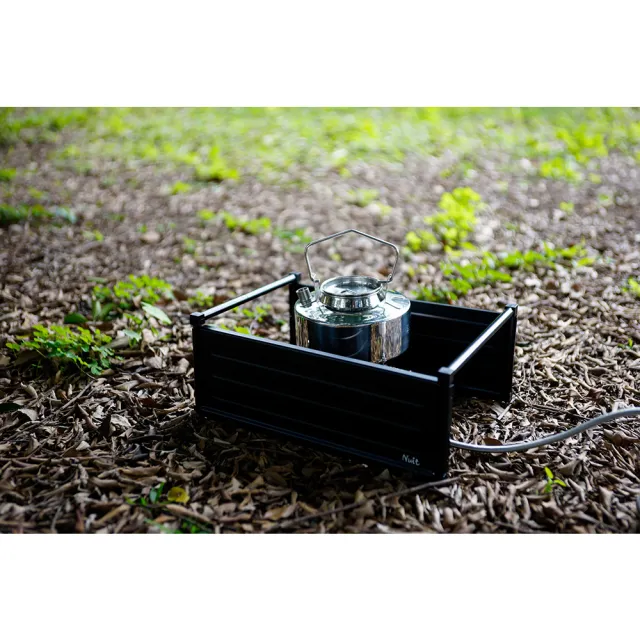 【NUIT 努特】黑魔方 小 鋁合金口袋桌 口袋小桌 輕量 隨身 桌上桌 摺疊桌 登山 野營(NTT71)