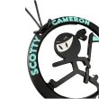 【Scotty Cameron】日本限量版卡麥隆高爾夫球忍者吊牌(超級稀有收藏好物)
