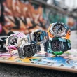 【CASIO 卡西歐】G-SHOCK 潑色塗鴉藝術 經典方型 電子腕錶 43.2mm(GM-5600SS-1)