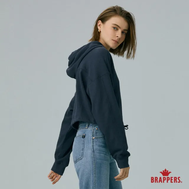 【BRAPPERS】女款 that s cool 印花連帽上衣(靛藍)