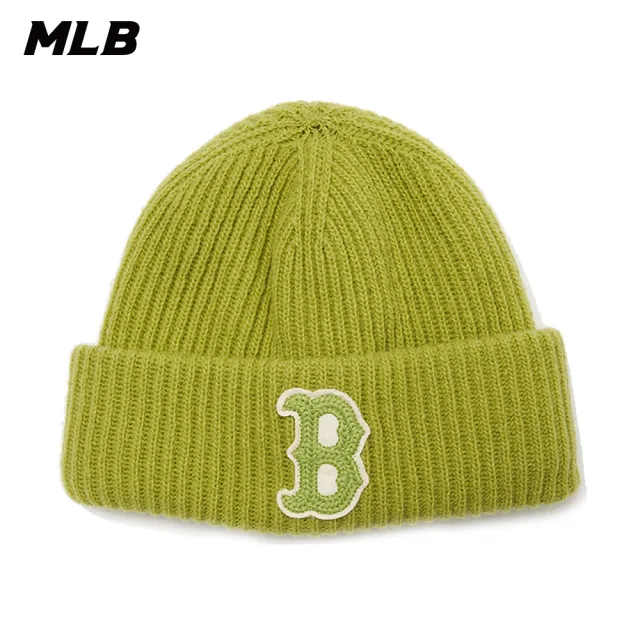 【MLB】羊毛針織毛帽 波士頓紅襪隊(3ABNM0826-43GNL)