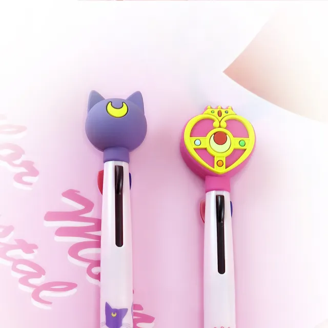 【美少女戰士】美少女戰士系列三色造型筆 兩入組(美少女戰士)