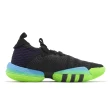 【adidas 愛迪達】籃球鞋 Trae Young 2 黑 藍 綠 Trae Tlien 崔洋 愛迪達 男鞋(H06473)
