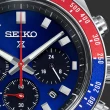 【SEIKO 精工】PROSPEX SPEEDTIMER 太陽能三眼計時手錶 送6入手錶收藏盒(SSC913P1/V192-0AH0B)