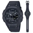 【CASIO 卡西歐】G-SHOCK 藍牙 碳纖維核心防護構造雙顯手錶 母親節 禮物(GA-B001-1A/速)