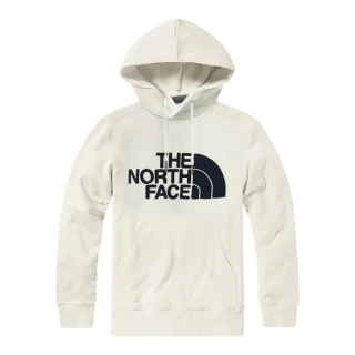 【The North Face】男 LOGO 連帽T恤 HOD《白》4NEQ/連帽上衣/休閒長袖(悠遊山水)