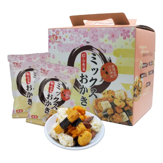 【美式賣場】翠果子 航空米果綜合禮盒x2盒(20g*30入)