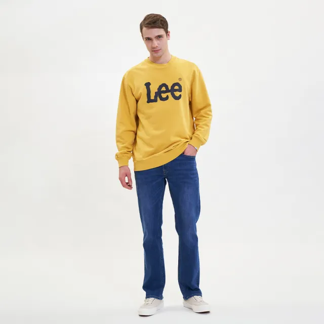 【Lee】男裝 長袖厚T / 經典大LOGO 共2色 舒適版型(LL220406429 / LL220406727)