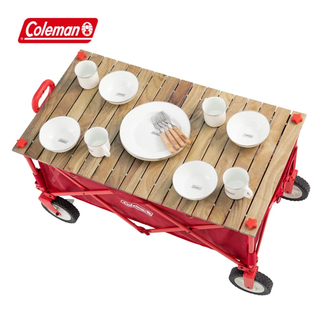 Coleman 四輪拖車專用蛋捲桌板 / CM-38129M000(露營桌板 蛋捲桌板 摺疊桌板)