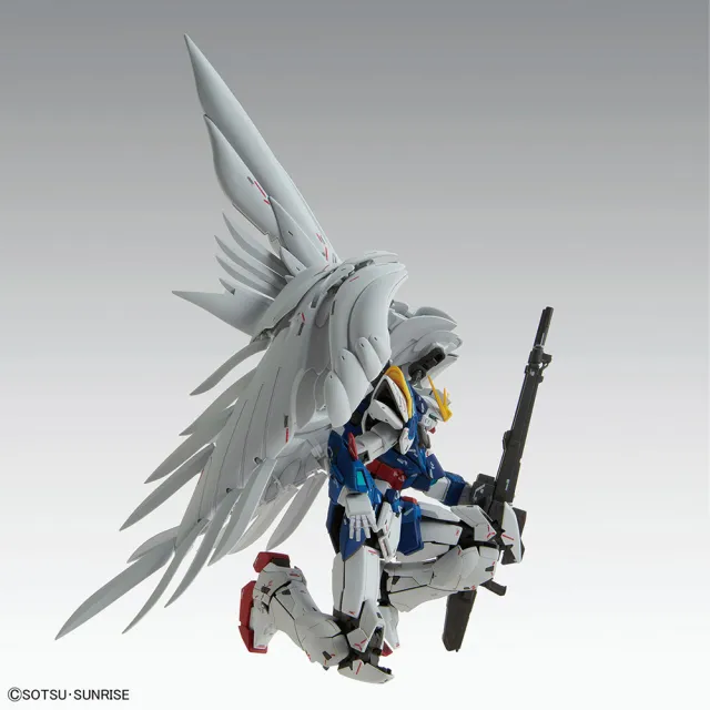 【BANDAI 萬代】MG 1/100 ZERO EW Ver.Ka 飛翼零式鋼彈 天使鋼彈(萬代模型 模型玩具 組裝模型 鋼彈模型)