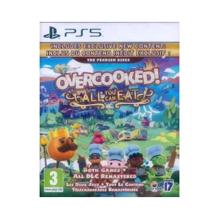 【SONY 索尼】PS5 胡鬧廚房！全都好吃 煮過頭大合輯 Overcooked All You Can Eat(中英日文歐版)