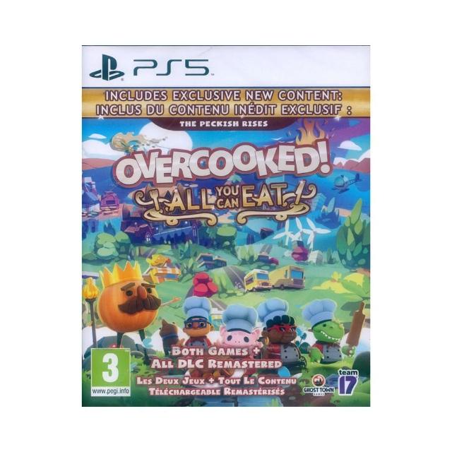 【SONY 索尼】PS5 胡鬧廚房！全都好吃 煮過頭大合輯 Overcooked All You Can Eat(中英日文歐版)