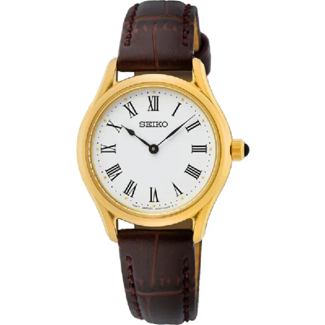 【SEIKO 精工】CS 城市時尚羅馬女錶 / 白面 29mm SK037(4N30-00K0G/SWR072P1)