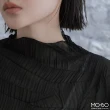 【MO-BO】獨具質感不規則透膚壓紋上衣(上衣)