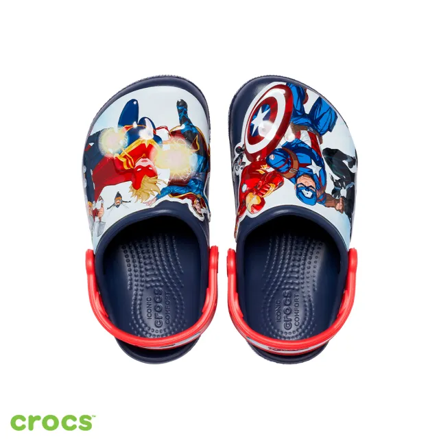 【Crocs官方直營】童鞋 趣味學院复仇者联盟大童克駱格(207069-410)