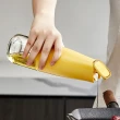 【優廚寶】時尚油壺自動開合蓋/玻璃材質/廚房收納油壺醬油罐(500ml不滴漏油壺)