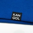 【KANGOL】長袖 帽T 深藍 大LOGO 中性(6255105682)