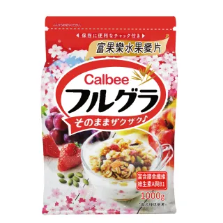 【美式賣場】Calbee 卡樂比 富果樂水果麥片x2包(1000g)