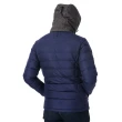 【Hilltop 山頂鳥】男款超潑水保暖蓄熱羽絨短大衣F22MY4藍