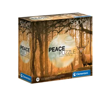 【雷諾瓦】寂靜樹林/Peace Puzzle/500片拼圖/Clementoni(桌遊/益智/裝飾/送禮/禮物)