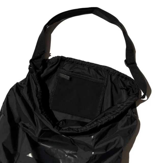 【POLER STUFF】SHOULDER ECO BAG  輕便肩包 / 限量商品(黑色)