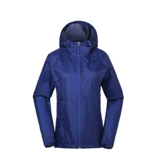【The North Face】女 DryVent防風防水連帽外套《藍》3CHS/夾克/風雨衣/休閒外套(悠遊山水)
