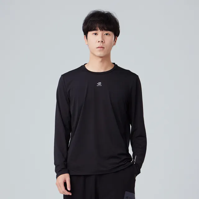 【BATIS 巴帝斯】運動速乾撞色長袖上衣 - 男 - 三色(吸濕排汗、高彈力)