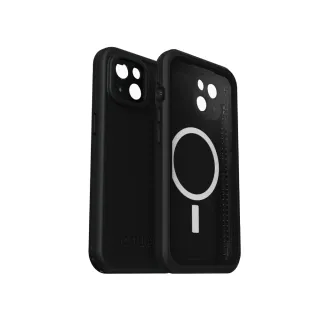 【OtterBox】LifeProof iPhone 14 6.1吋 FRE 全方位防水/雪/震/泥 保護殼-黑(支援MagSafe)