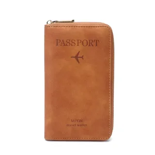 【Sp house】輕便多功能拉鍊防盜刷旅行手機包卡包護照包手腕包(8色可選)