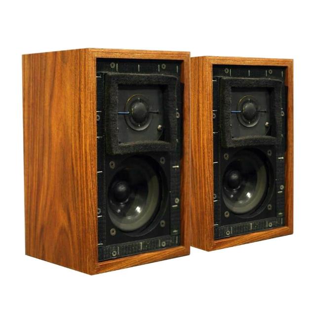 【BestVox本色】LS3/5A 書架型喇叭-玫瑰木11Ω+spotless LS3/5A專用腳架(LS3/5A)