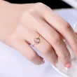 【ALUXE 亞立詩】18K金 鑽石戒指 甜蜜之戀 心形 RW0741