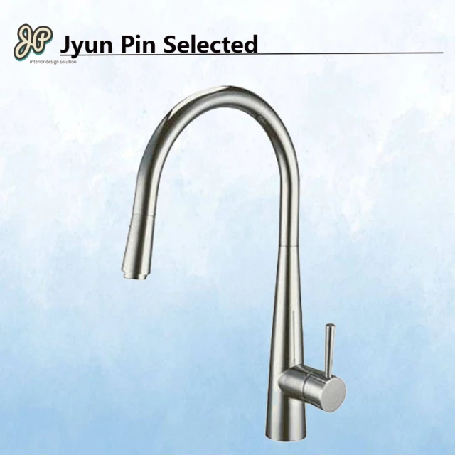 【Jyun Pin 駿品裝修】不銹鋼廚房龍頭 非伸縮/4分出水(ART-90195)