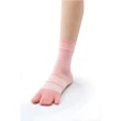 【BODY-K】笠原巖老師研發 健康調整襪 條紋款1雙(日本專利 拇指 腳趾 外翻 校正 加壓 女襪 中筒)