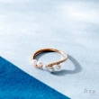 【蘇菲亞珠寶】14K玫瑰金 海洋戀曲 珍珠戒指
