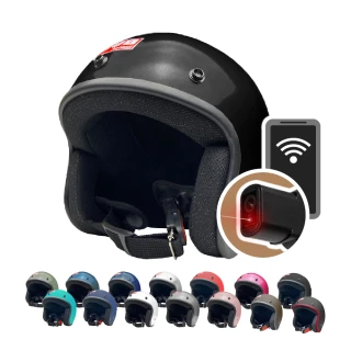 【iMini】iMiniDV X4 復古騎士安全帽 安全帽 行車記錄器(機車用 1080P 攝影機 記錄器 安全帽)