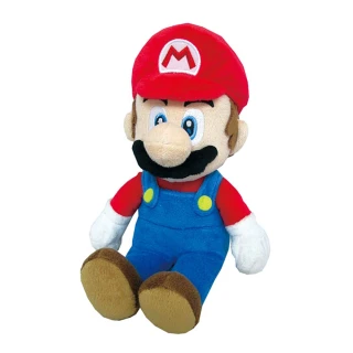 【Nintendo 任天堂】任天堂原廠授權角色娃娃 - Switch 瑪利歐 / 路易吉 娃娃 玩偶 二選一(S)