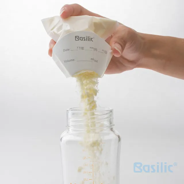 【Basilic 貝喜力克】拋棄式紙奶粉袋120入