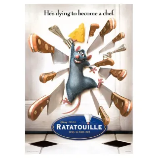 【HUNDRED PICTURES 百耘圖】Ratatouille典藏海報系列料理鼠王拼圖520片(迪士尼)