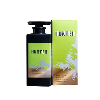 【HUNTER 獵香】胺基酸深層修護洗髮精 500ml/瓶(深層修護/敏感性頭皮適用)